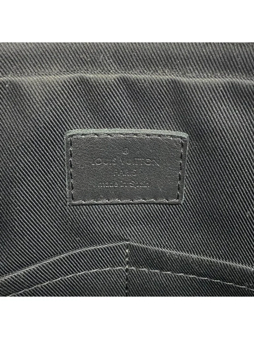 Louis Vuitton Shoulder Bag Monogram Galaxy Alpha Messenger Black